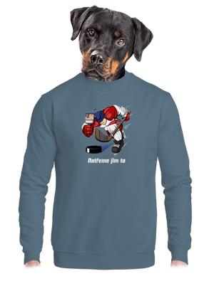 unisex mikina bez kapuce