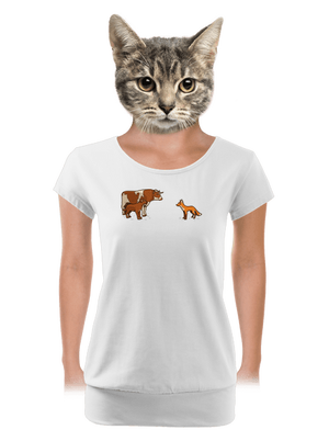 dámské tričko s lemem