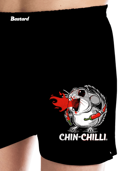 Chinchilli pánské trenky Black