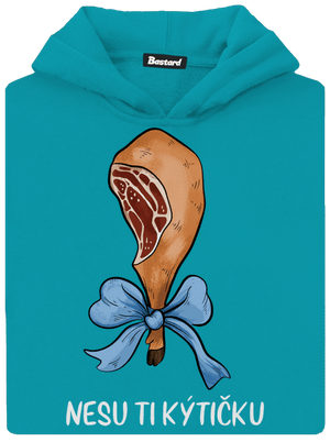 Nesu ti kýtičku dětská mikina klokanka Hawaiian Blue