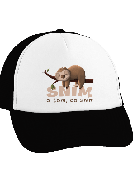 Sním o tom, co sním kšiltovka truckerka Black cap
