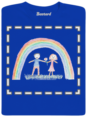 Dětské kresby - nahraj vlastní pánské dlouhý rukáv Royal Blue