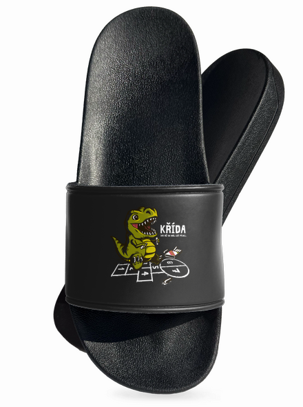 Křída pantofle Black