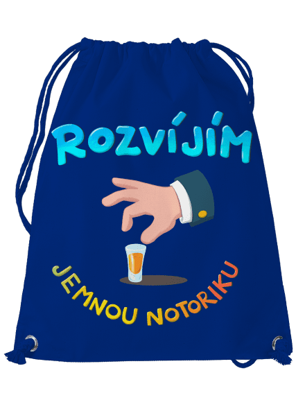 Jemná notorika vak Royal Blue Mal