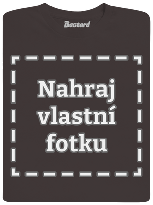 Vlastní potisk pánské dlouhý rukáv Bear Brown