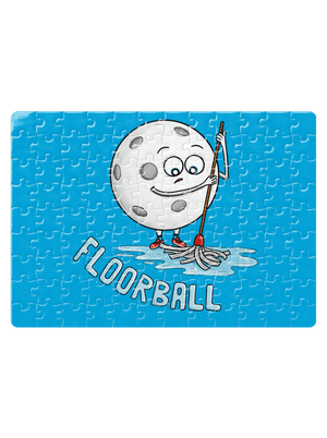 Floorball puzzle White