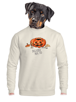 unisex mikina bez kapuce