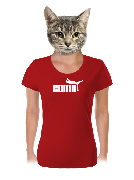 Coma dámské tričko Red Mal