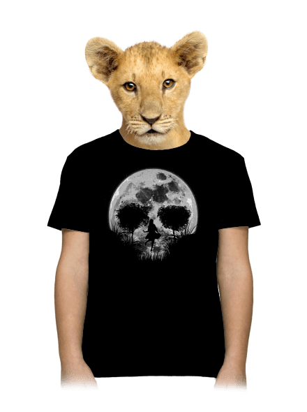 Smrtící úplněk dětské tričko Black