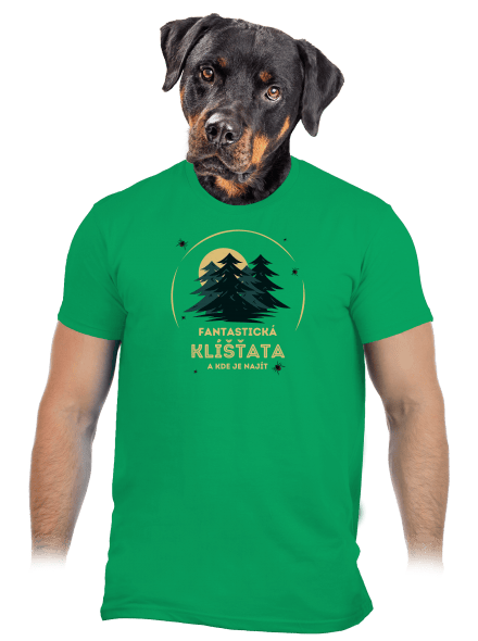 Fantastická klíšťata pánské tričko Kelly Green