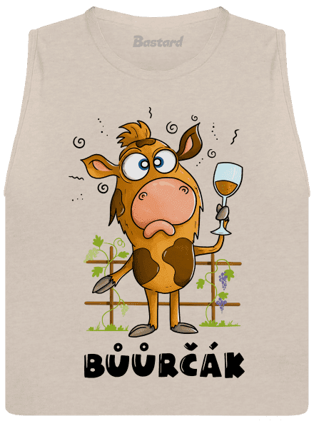 Bůůrčák dámské tílko volné Heather Peach