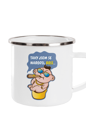 Boss plecháček White