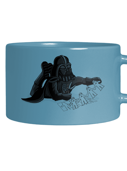 Klonování trooperů hrnek makronka Blue Macaron