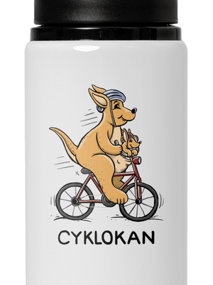 Cyklokan lahev na vodu White
