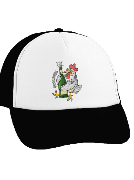 Prosekoko kšiltovka truckerka Black cap