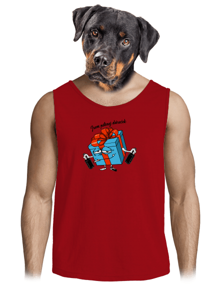 Dáreček pánské tílko Red