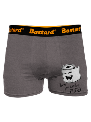 Prdel boxerky Gray Melange