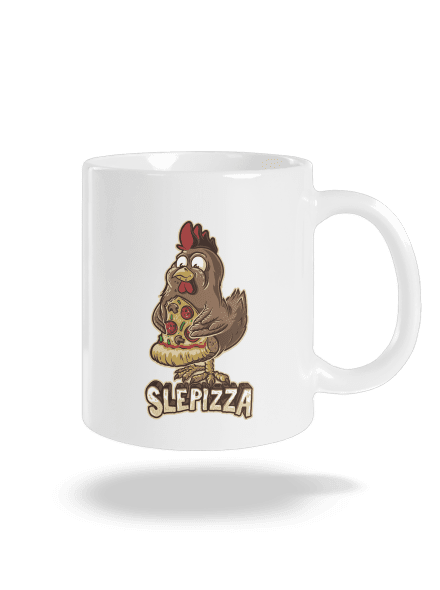 Slepizza klasický hrnek White