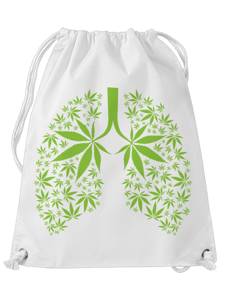 Ganja plíce vak White