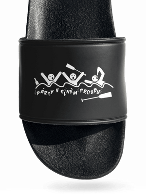 Party v plném proudu pantofle Black