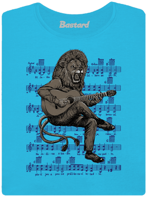 Co Čech, to muzikant dámské tričko Blue Atol