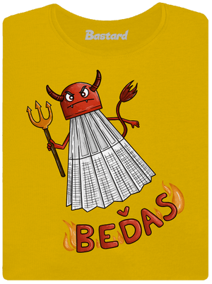 Beďas dámské tričko Yellow