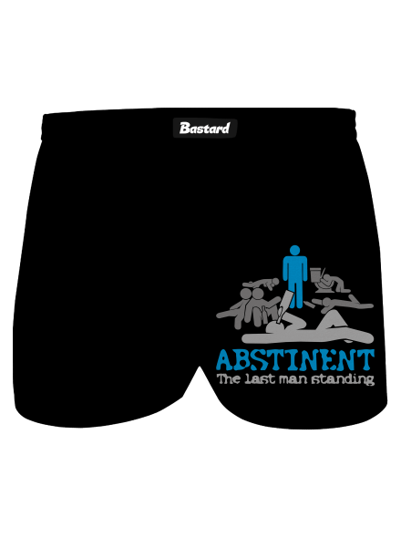 Abstinent pánské trenky Black