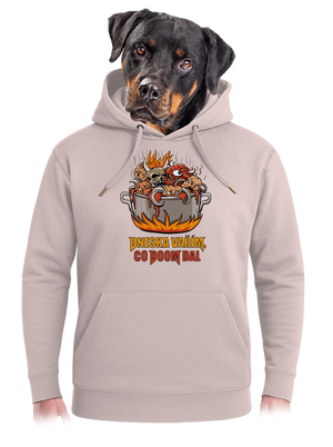 Co Doom dal unisex mikina premium Rose Chalk