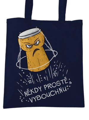 Někdy vybouchnu taška French Navy