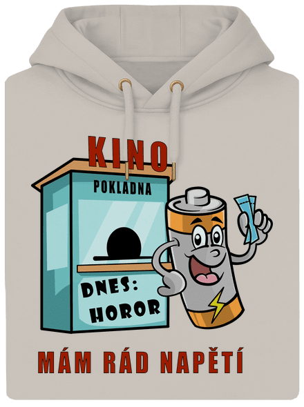 Mám rád napětí unisex mikina premium Pastel Macchiato