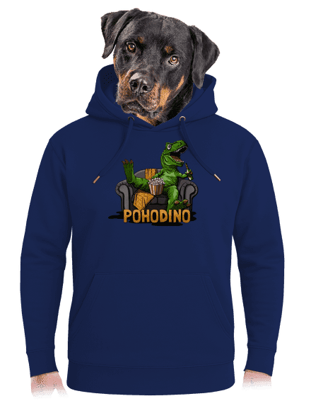 Pohodino unisex mikina premium Navy