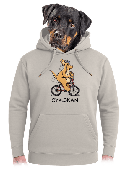 Cyklokan unisex mikina premium Pastel Macchiato