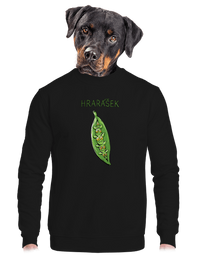 unisex mikina bez kapuce