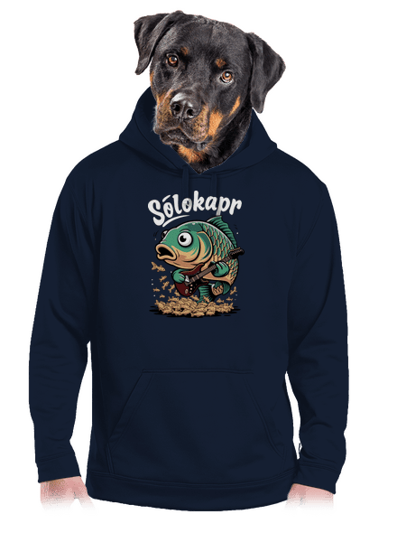 Sólokapr pánská mikina klokanka Navy