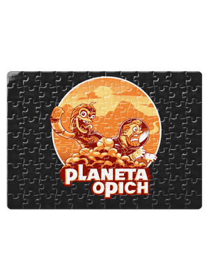Planeta opich puzzle White