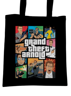 Grand Theft Arnold taška Black