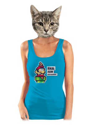 Nesplachovat dámské tílko klasické Blue Atol