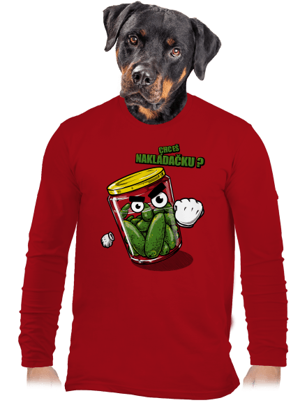 Nakládačka pánské dlouhý rukáv Red