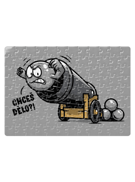 Chceš dělo? puzzle White