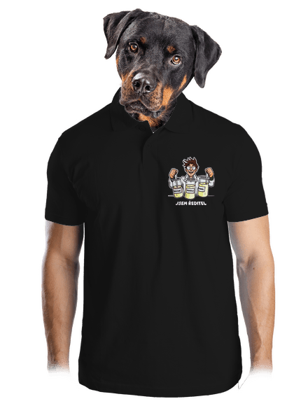 Jsem ředitel pánská polokošile Black