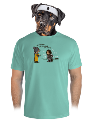 You Know Nothing pánské sportovní tričko Mint Mal