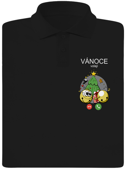 Vánoce volají pánská polokošile Black