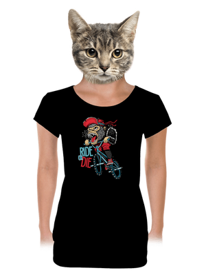 dámské tričko s lemem