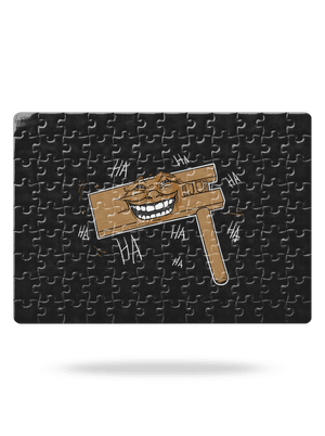 Řehtačka puzzle White