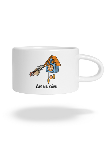 Čas na kávu hrnek makronka White