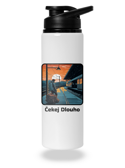 Čekej dlouho lahev na vodu White