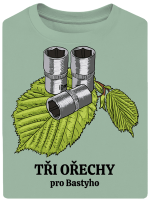 Tři ořechy pro... unisex tričko oversized Sage