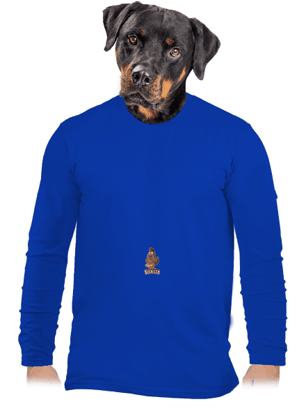 Slepizza pánské dlouhý rukáv Royal Blue