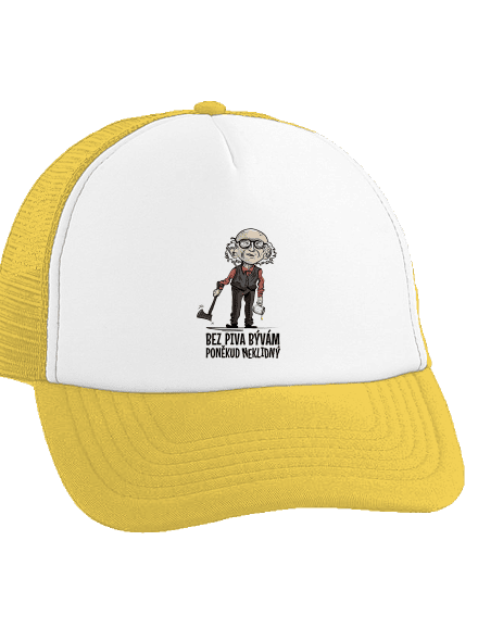 Neklidný bez piva kšiltovka truckerka Sunflower cap