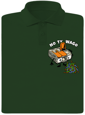 Wago svorka pánská polokošile Bottle Green Mal